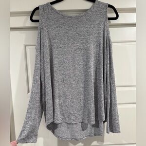5/$25 A New Day Cold Shoulder Long Sleeve Top